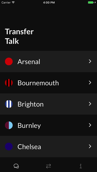 Capturas de pantalla de Transfer Talk