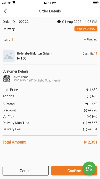 Tangkapan skrin Nearbuy Vendor