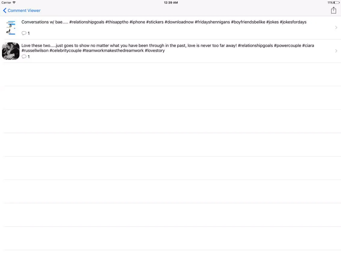 Get Followers, Get Comments for Instagram iPad  Screenshots