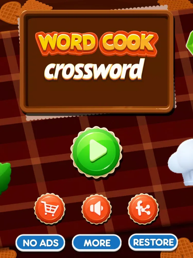 Tangkapan skrin Word Cook - Crossword Game iPad 