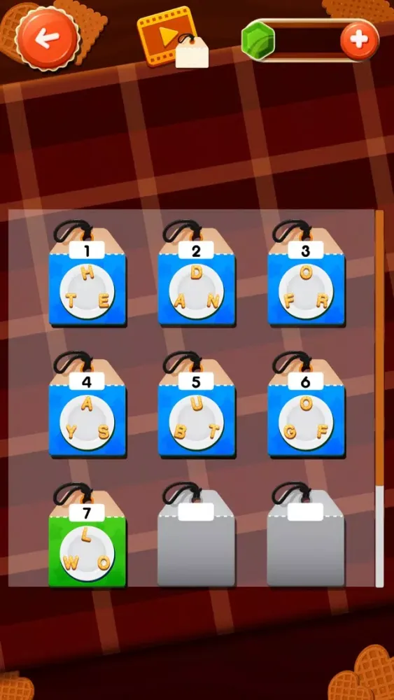 Tangkapan skrin Word Cook - Crossword Game