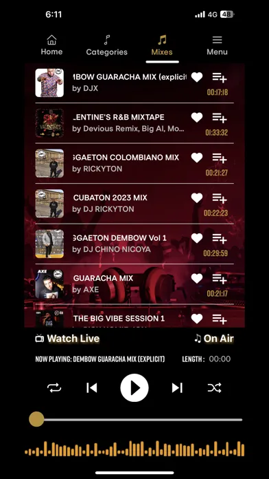 Capturas de tela do The Mix Kings