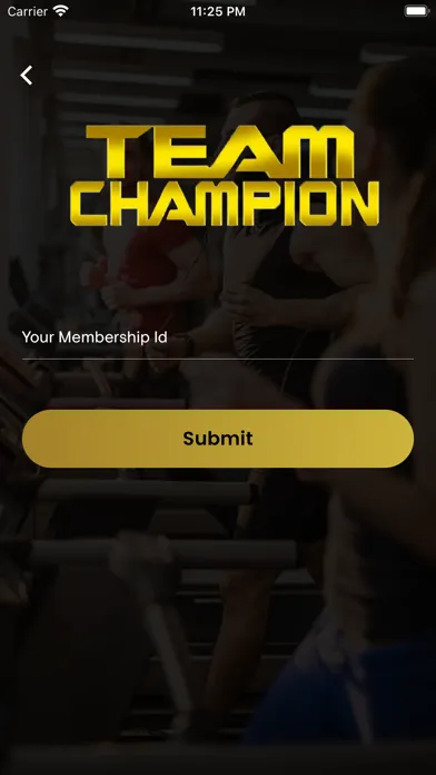 Team Champion Fitness應用截圖