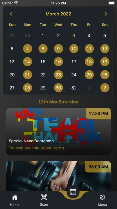 Team Champion Fitness應用截圖
