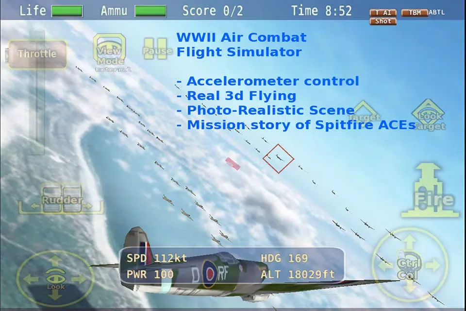 Скриншоты Warbirds Spitfire