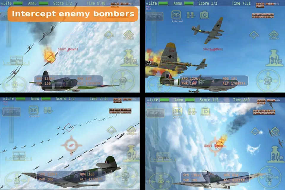 Скриншоты Warbirds Spitfire