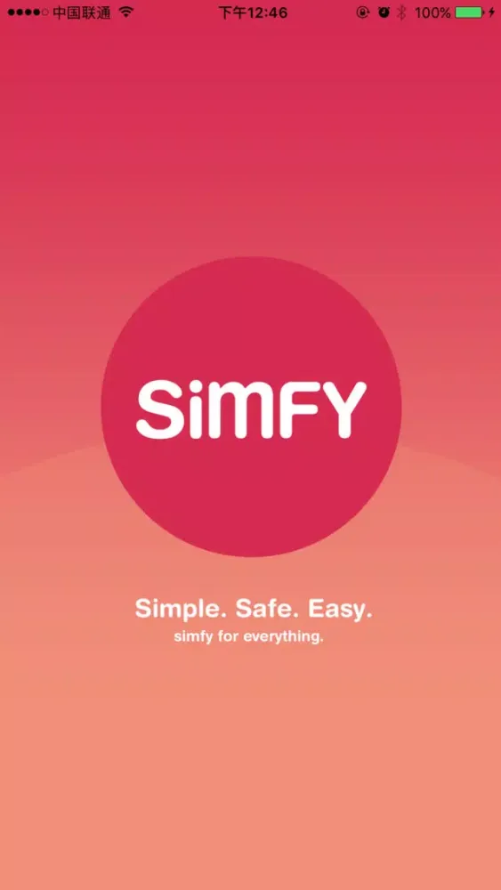Tangkapan skrin Simfy
