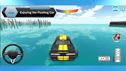 Floating Car - Water Races سکرین شاٹس