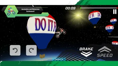 Captures d'écran de Motorcycle Rider Stunt 3D Sim