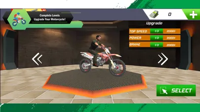 Captures d'écran de Motorcycle Rider Stunt 3D Sim