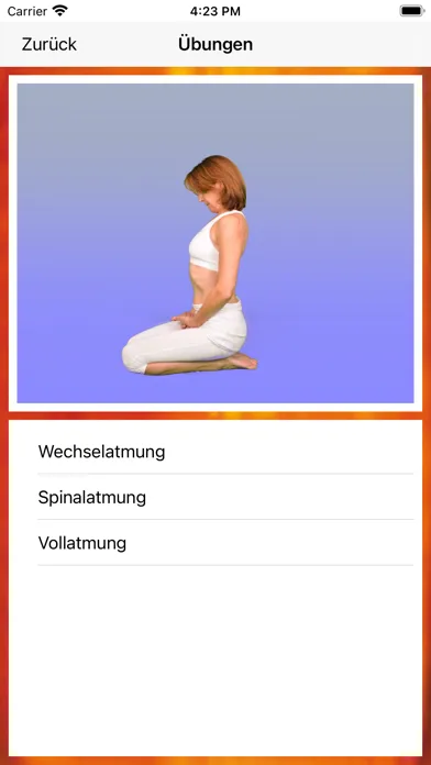 ภาพหน้าจอของ Yoga Pranayama