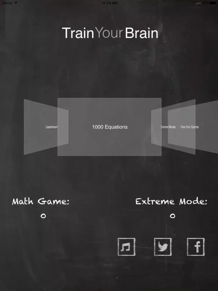 Train Your Brain - Math game iPad  スクリーンショット