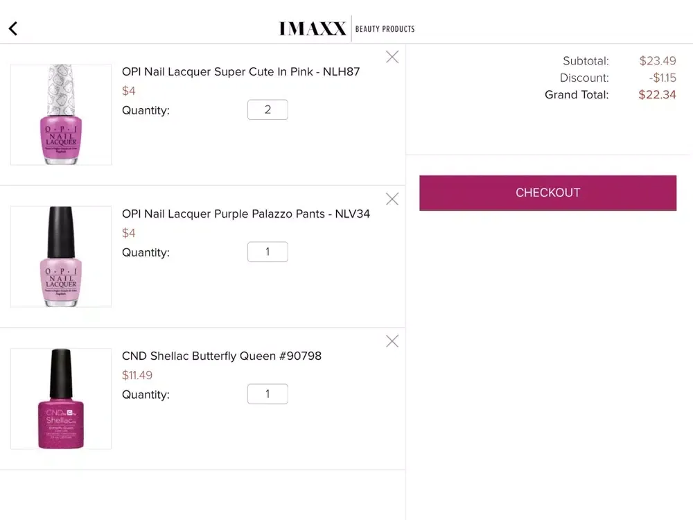 صور IMAXX Beauty Products iPad 