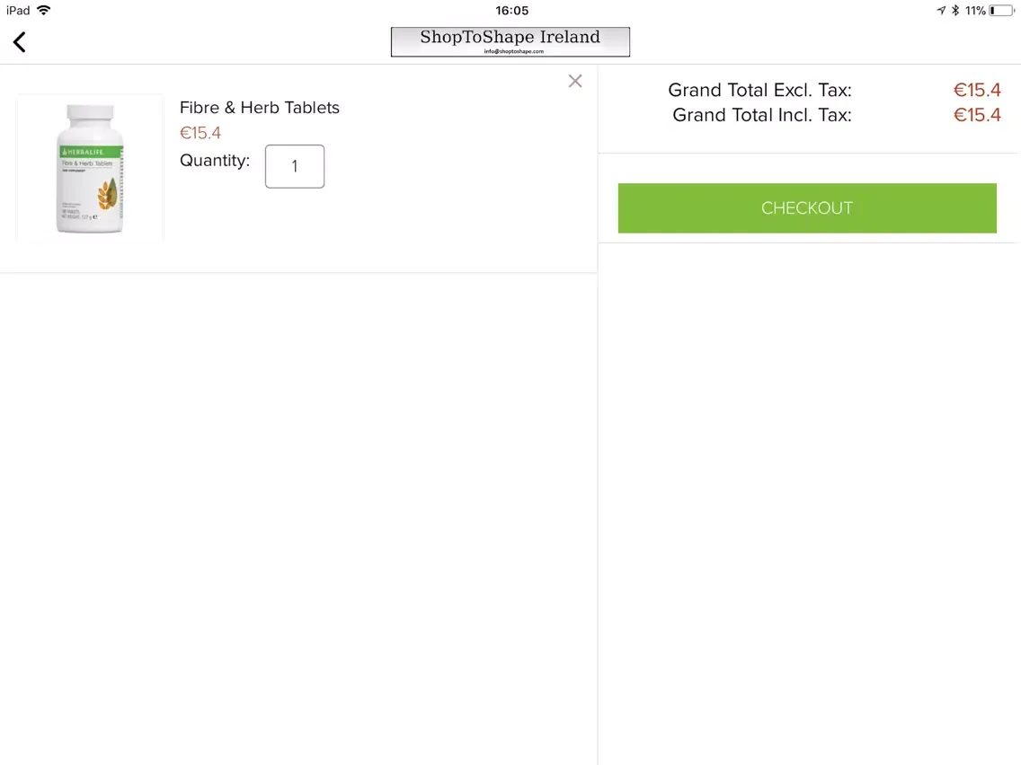 ShoptoShape Ireland - Independ iPad  স্ক্রিনশট