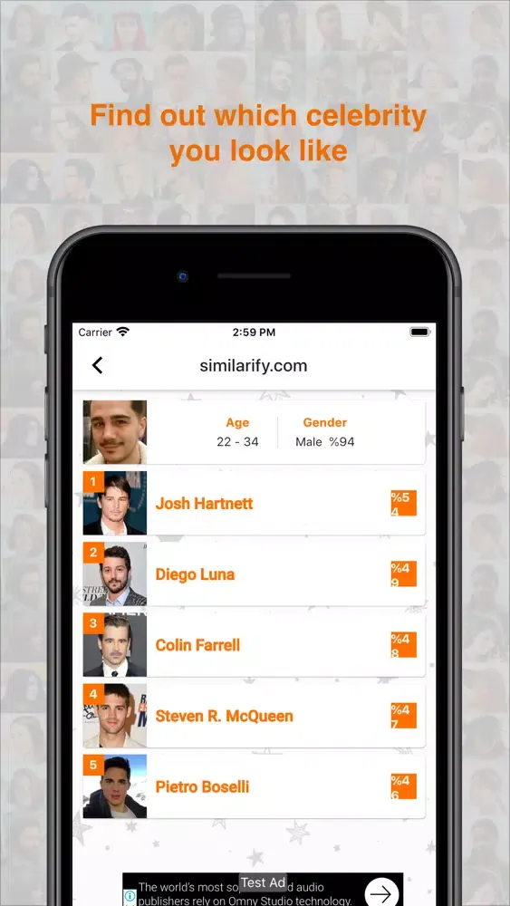 Similarify - Find My Twin應用截圖