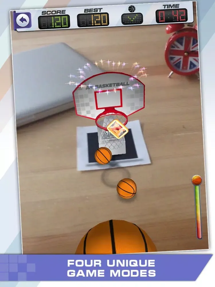 ARBasketball - Augmented Reality Basketball Game iPad  Ekran Görüntüleri