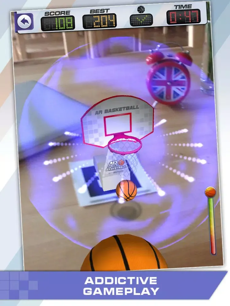 ARBasketball - Augmented Reality Basketball Game iPad  Ekran Görüntüleri