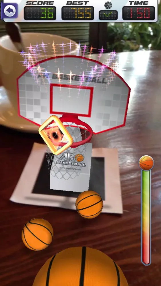 ARBasketball - Augmented Reality Basketball Game Ekran Görüntüleri