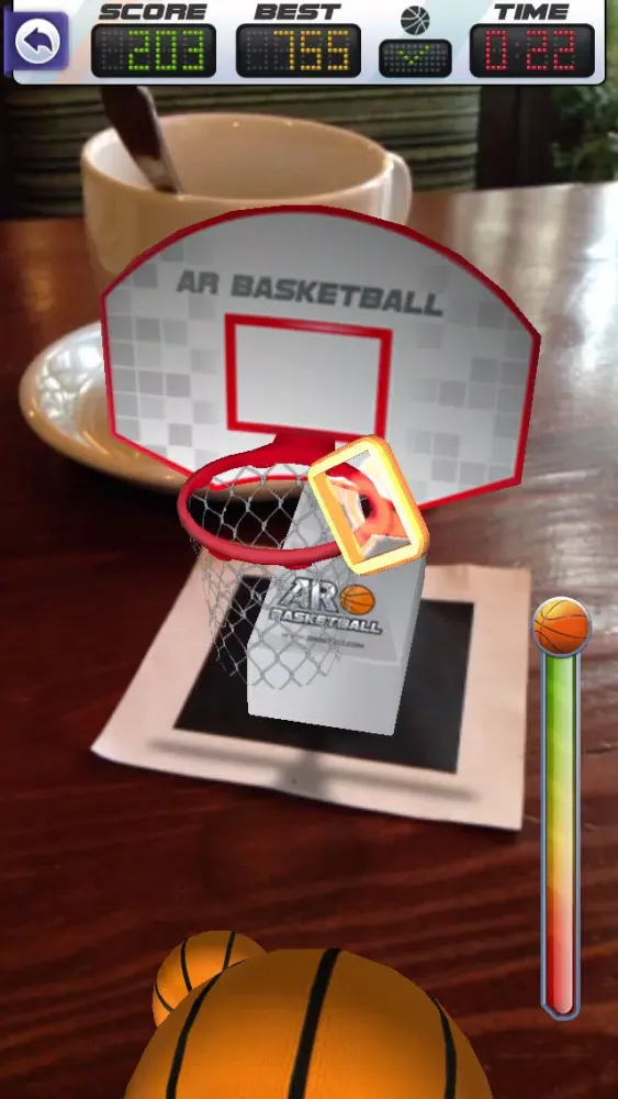 ARBasketball - Augmented Reality Basketball Game Ekran Görüntüleri