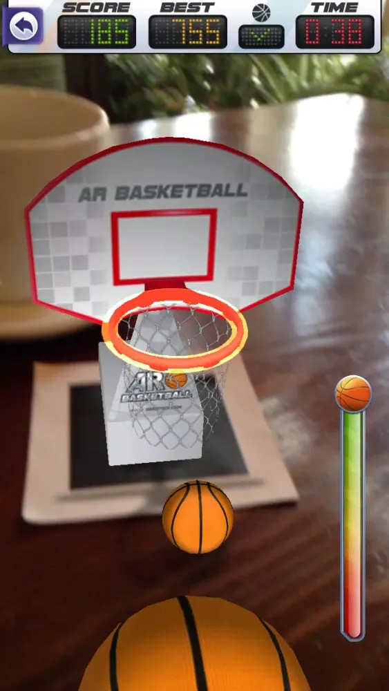 ARBasketball - Augmented Reality Basketball Game Ekran Görüntüleri