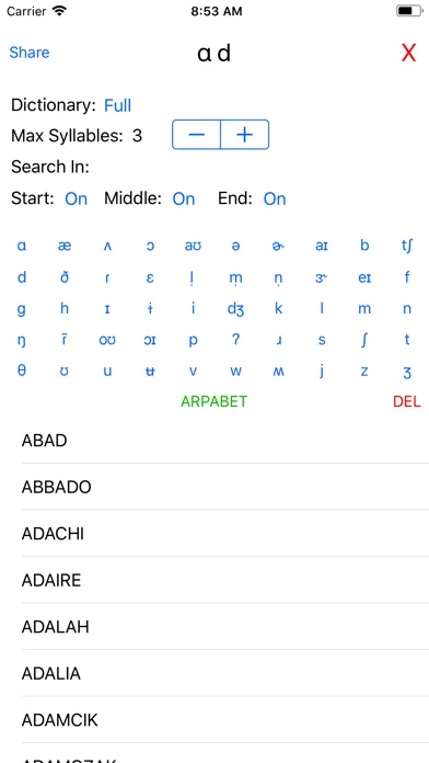 Phonemic Dictionary स्क्रीनशॉट
