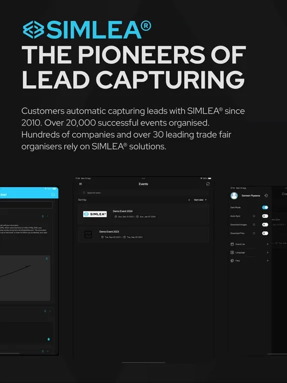 SIMLEA+ iPad 应用截图