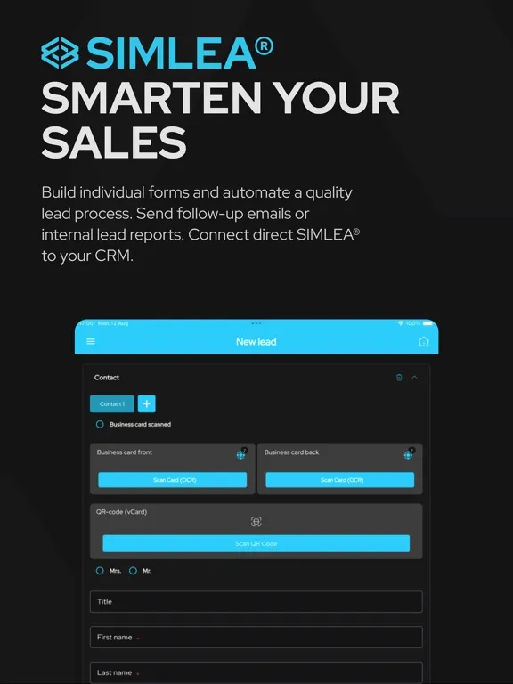 SIMLEA+ iPad 应用截图