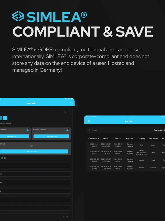 SIMLEA+ iPad 应用截图