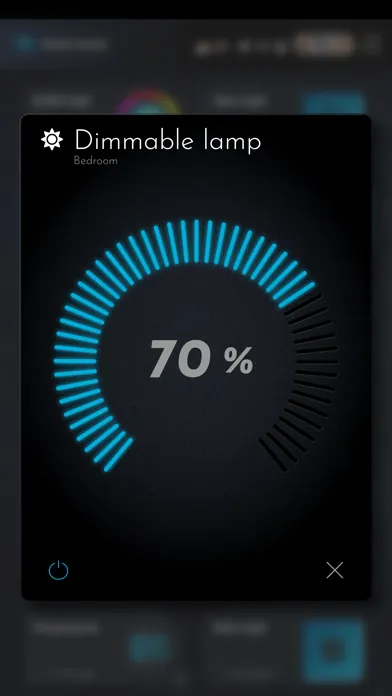 Screenshot di SIMO.io Smart Home