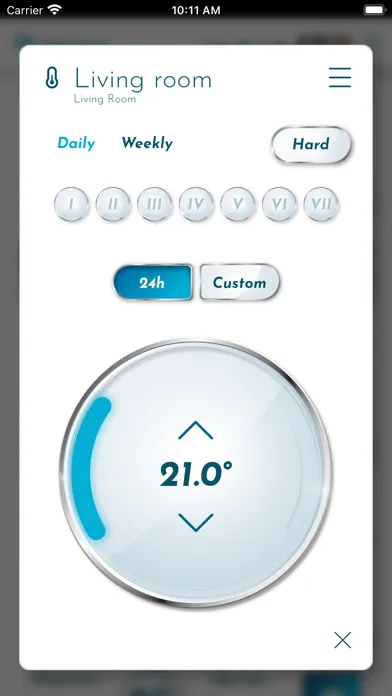 Screenshot di SIMO.io Smart Home