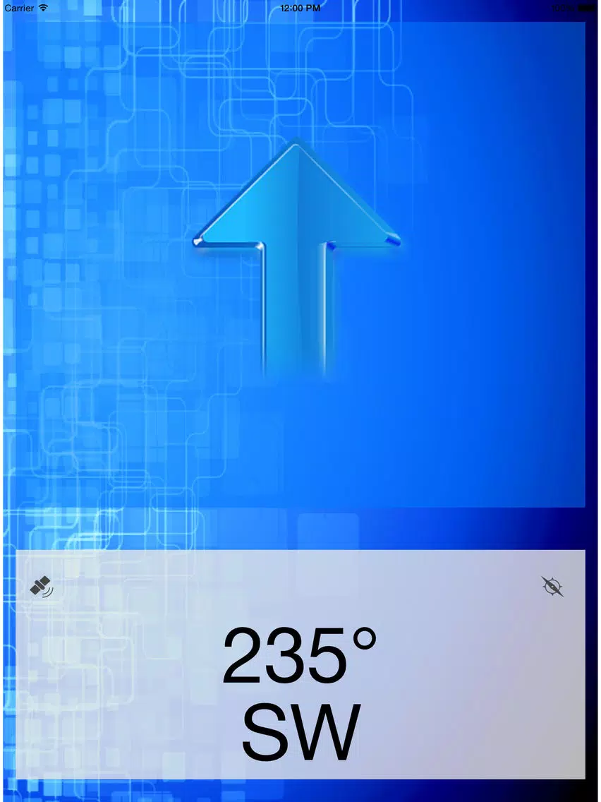 GPS Compass Pro iPad 应用截图