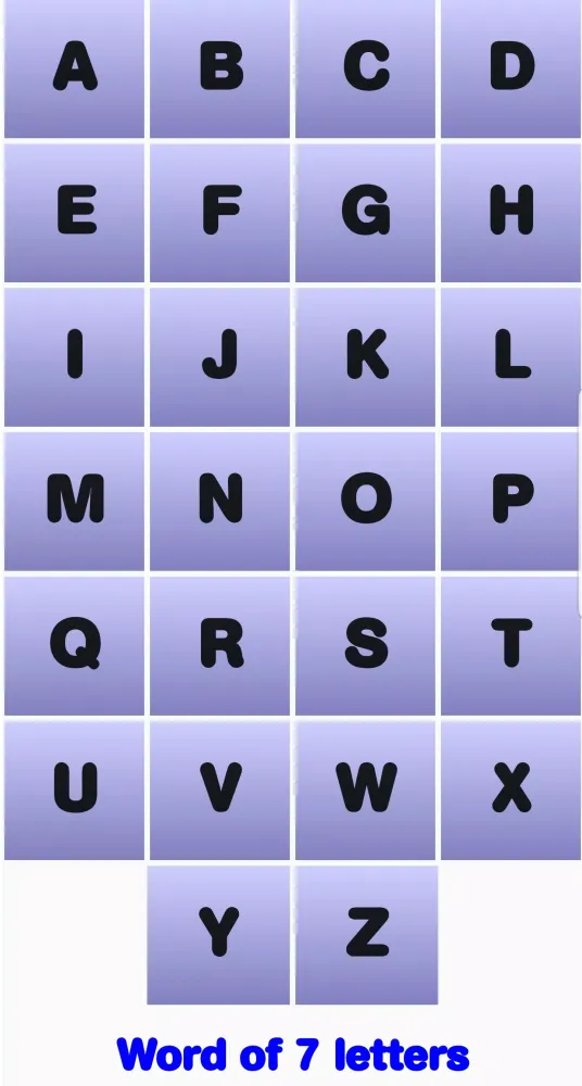 Tangkapan layar Accessible Multiword