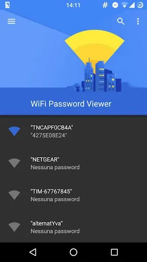 WiFi Password Viewer [ROOT] স্ক্রিনশট