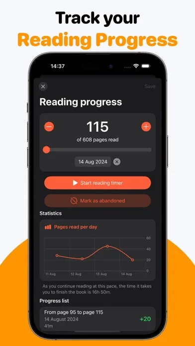 Book Tracker: Reading log スクリーンショット