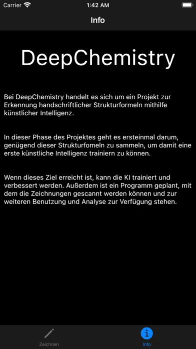Скриншоты DeepChemistry