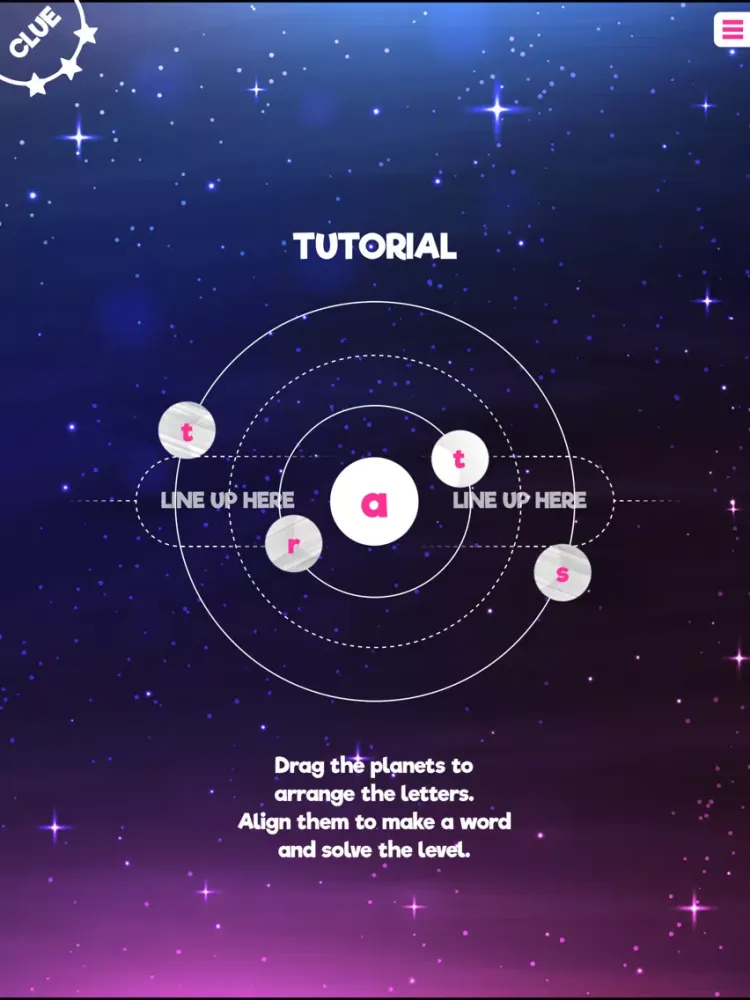 Orbital Anagrams iPad  स्क्रीनशॉट
