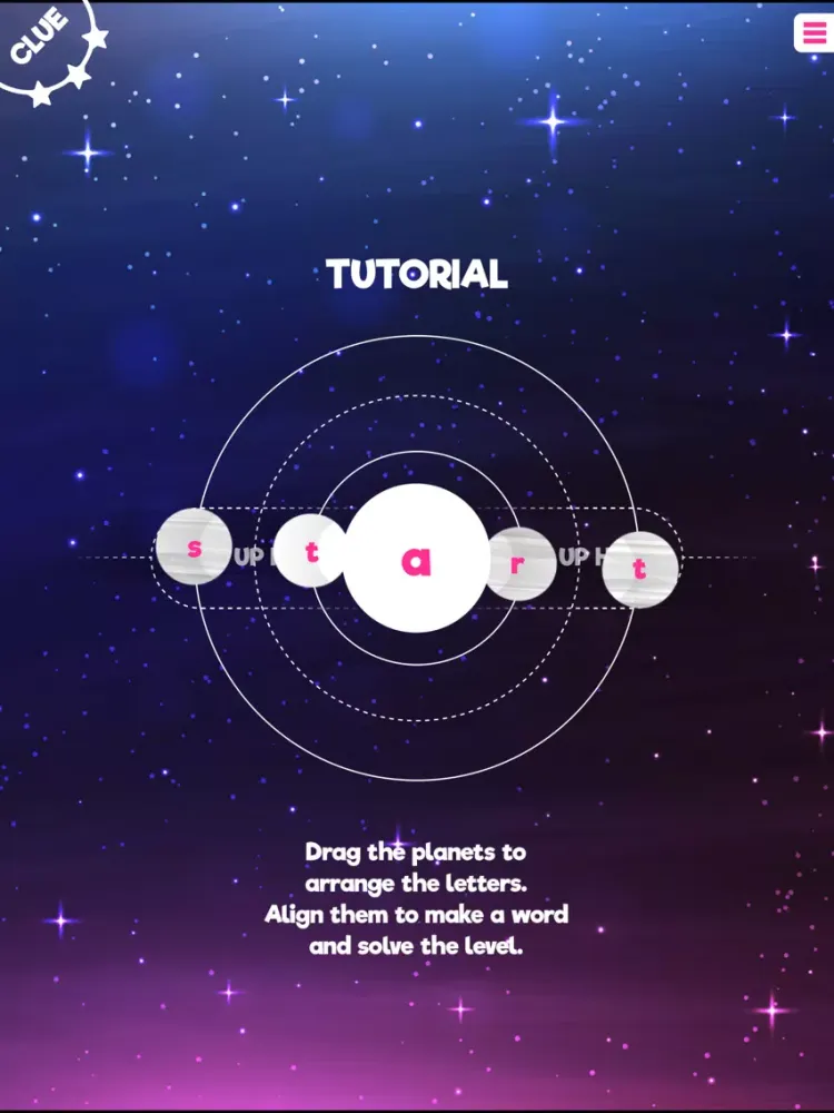 Orbital Anagrams iPad  स्क्रीनशॉट