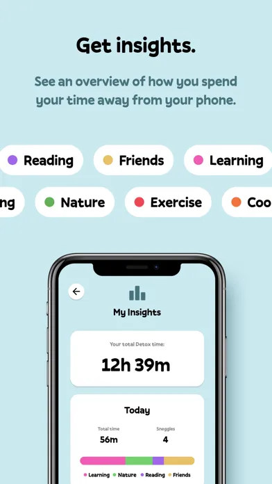 تصاویر Sneggles – Digital Detox Pets