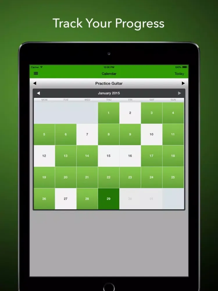 Habits - Develop Healthy Habits By Tracking Your Daily Task and Chores iPad Screenshots