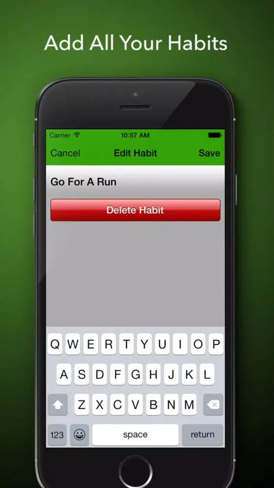 Habits - Develop Healthy Habits By Tracking Your Daily Task and Chores Screenshots