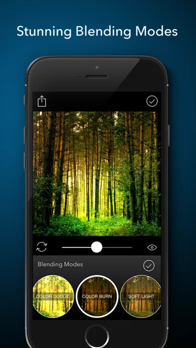 Tangkapan layar Layered - Powerful photo editor, add texture layers to create stunning effects