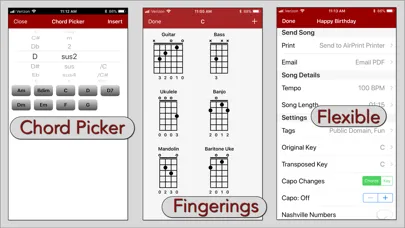 MySongbook - Lyrics and chords Screenshots