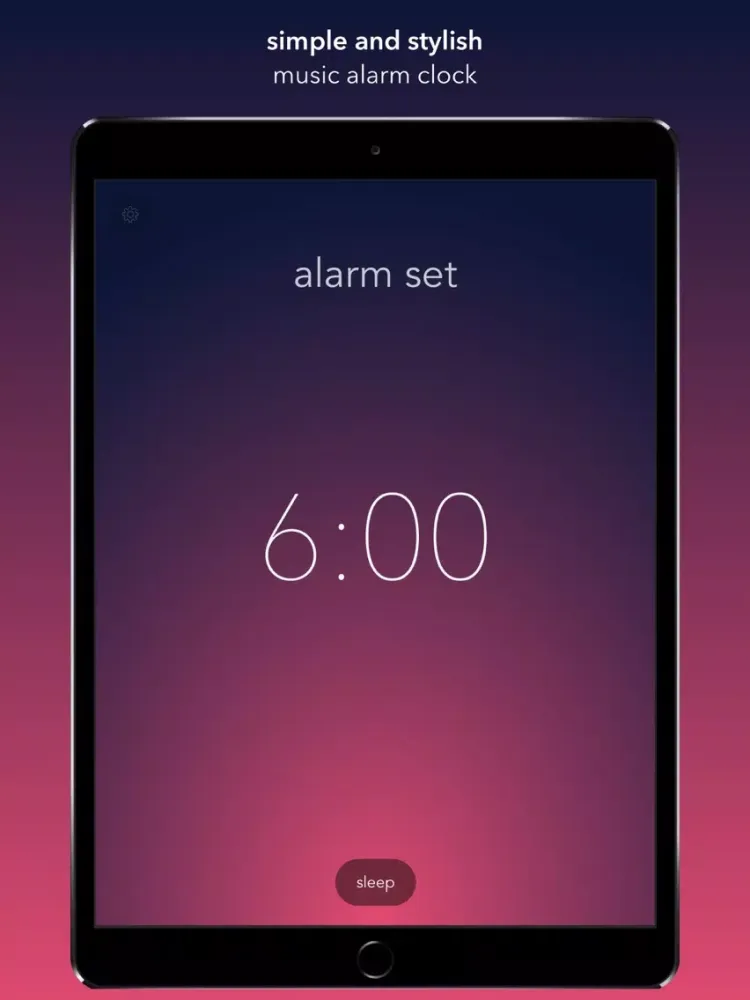 صور Sleepify - Music Alarm Clock iPad 