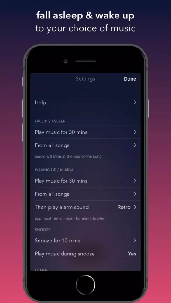 صور Sleepify - Music Alarm Clock