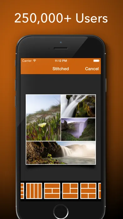 Capturas de tela do Stitched Lite - Stitch Your Photo To Create Stunning Collages To Share on Facebook, Twitter and Instagram
