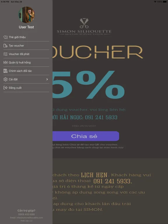 BizConnect iPad  Ekran Görüntüleri