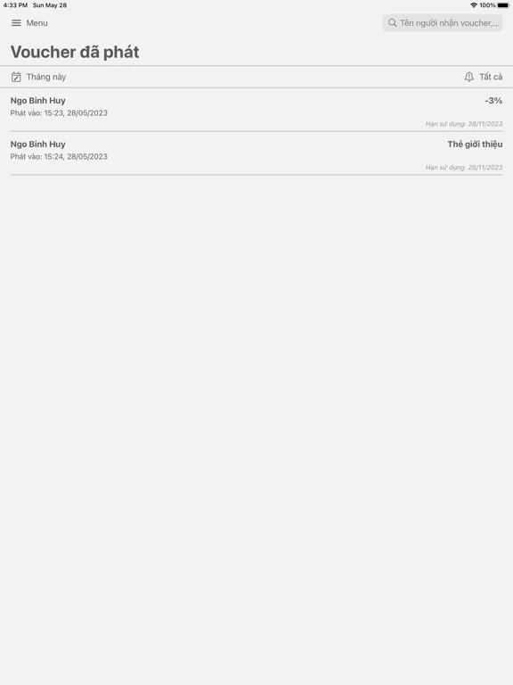BizConnect iPad  Ekran Görüntüleri