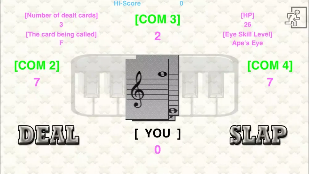 Slapjack for Sight Reading سکرین شاٹس