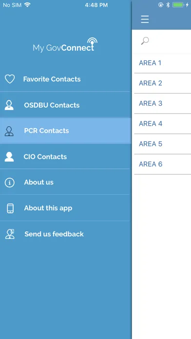 My GovConnect Screenshots