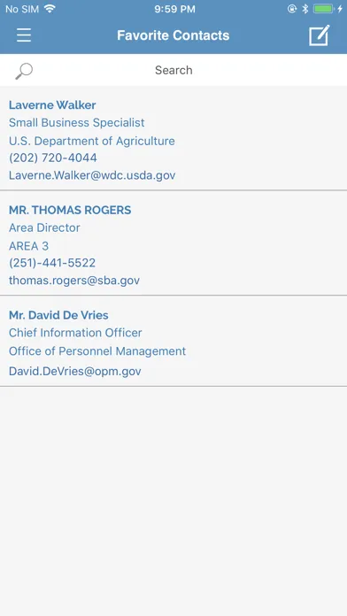 My GovConnect Screenshots